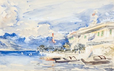 Bellagio, Italië door Hercules Brabazon Brabazon