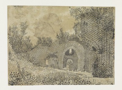 Ruïnes van Kasteel Brederode door Hercules Segers