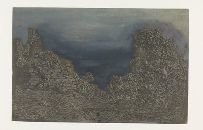 Het Graf van de Horatii en Curiatii door Hercules Segers