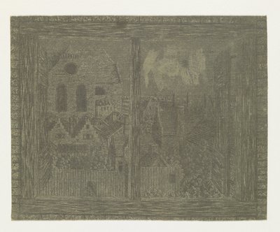 Uitzicht door het raam van Segers