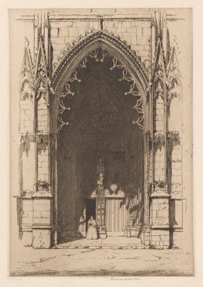 Porte des Marmousets, St. Quen door Herman Armour Webster