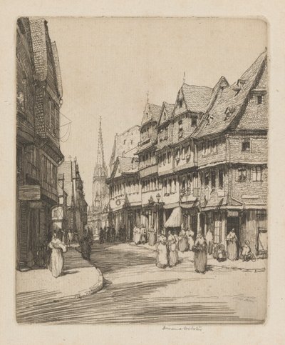 De straat van de drie koningen door Herman Armour Webster