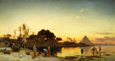 Op de Nijl door Herman David Salomon Corrodi