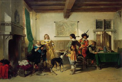 Ruiters door Herman Frederick Carel Ten Kate