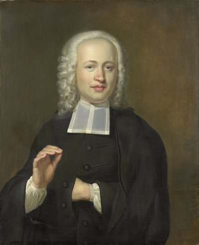 Justus Tjeenk (1730-82), een van de oprichters van het Zeeuws Genootschap, predikant in Vlissingen door Herman Frederik van Hengel