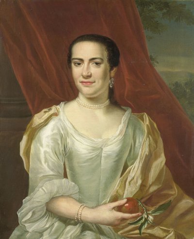Margaretha Leuveling (1738-83), vrouw van Justus Tjeenk door Herman Frederik van Hengel