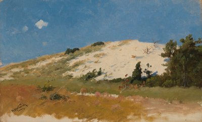 Cape Cod, Zandduin, 1894 door Herman Hartwich