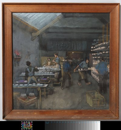 De oude aardewerkfabriek 
