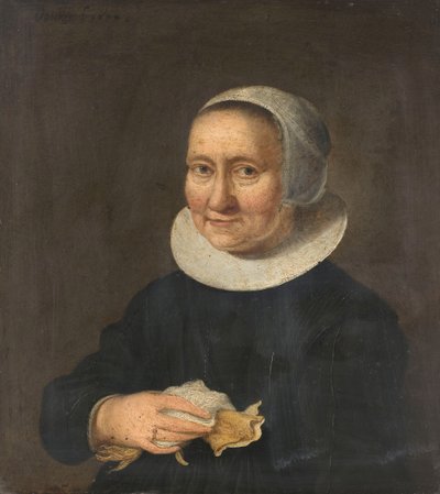 Portret van een vrouw door Herman Meynderts Doncker