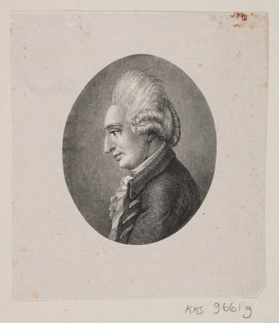 Johann Struensee door Herman Rudolf Müller