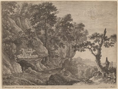 Berouwvolle Maria Magdalena door Herman van Swanevelt