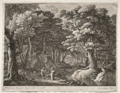 De boetelingen: De bekoring van St. Antonius door Herman van Swanevelt