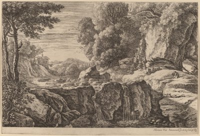 De Kleine Waterval door Herman van Swanevelt