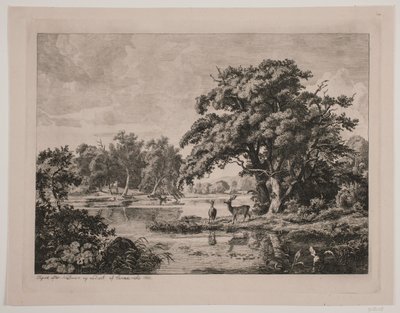 Partij in Hellebæk bos door Hermann Carmiencke