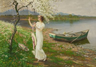 In de lente door Hermann Koch