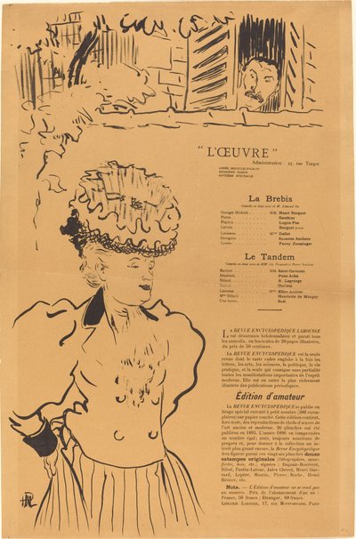 La Brebis; Le Tandem door Hermann Paul