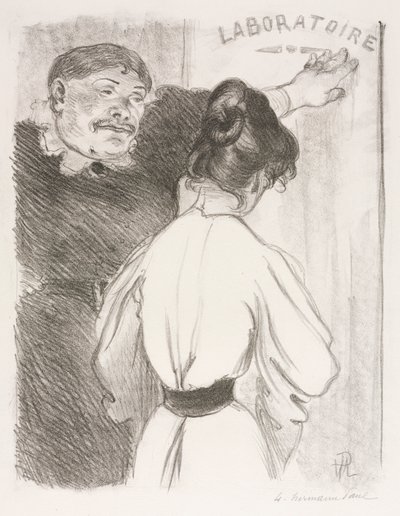 Laboratorium door Hermann Paul