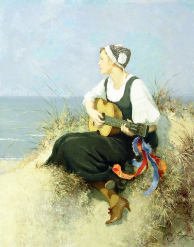 Op het Strand door Hermann Seeger