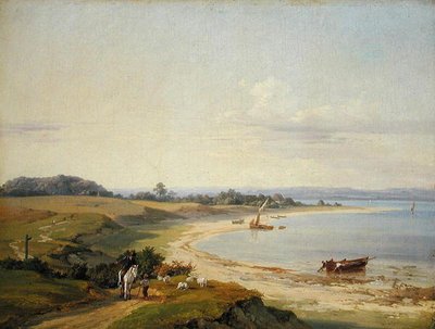 Kustlandschap door Hermann Soltau
