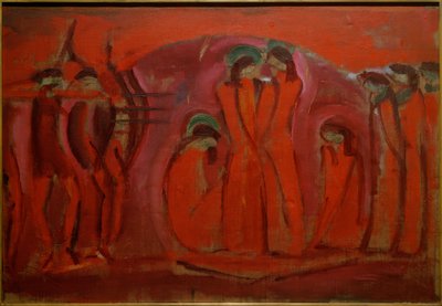 Executie van de Heilige Ursula door Hermann Stenner
