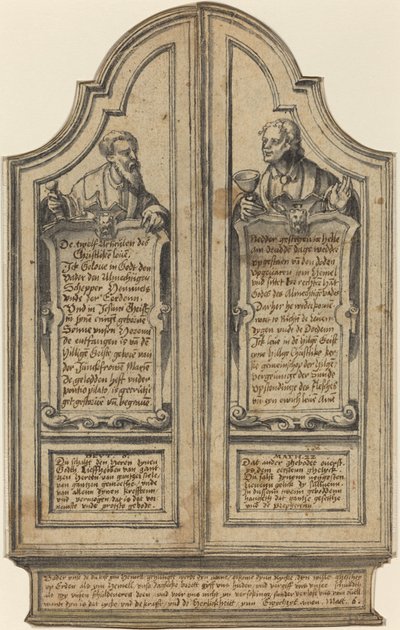 Altaar van het christelijk geloof door Hermann Tom Ring