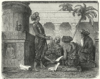 Brahmanen in het oude India door Hermann Vogel