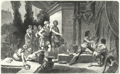 De bloei van de Griekse kunst onder Pericles door Hermann Vogel