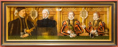 Familieportret van Johannes II van Rietberg door Hermann Tom Ring