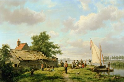 Onbekend beeld door Hermanus Koekkoek