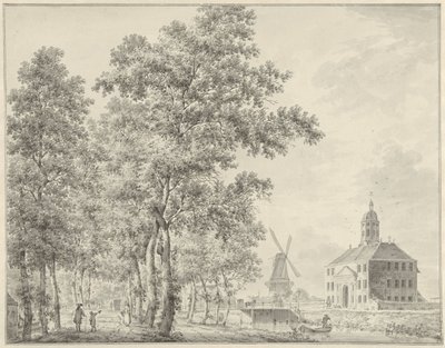 De Muiderpoort te Amsterdam door Hermanus Petrus Schouten