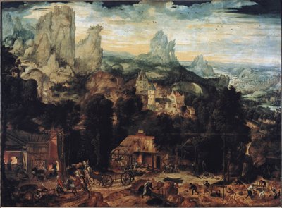 Kopermijnen door Herri met de (c.1510 p.1550) Bles