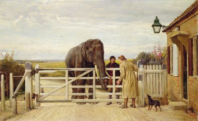 De Betwiste Tol door Heywood Hardy