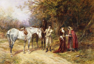 De Waarzegster, 1907 door Heywood Hardy