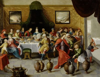 Huwelijk te Kana door Hieronymous Francken III