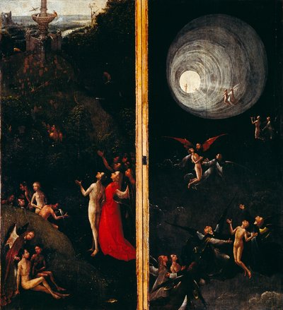 Opstijging in Empyrean door Hieronymus Bosch