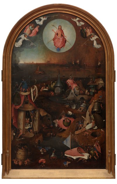 Centraal paneel van het Laatste Oordeel door Hieronymus Bosch