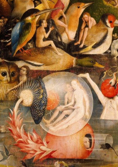 De tuin der lusten door Hieronymus Bosch