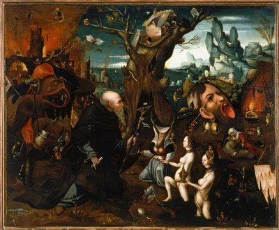 De verzoeking van Sint Antonius door Hieronymus Bosch