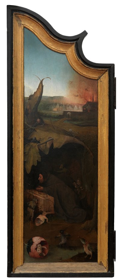 Linker paneel van het Drieluik van Job door Hieronymus Bosch