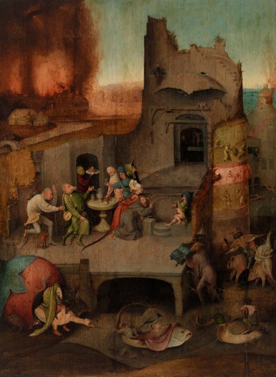 De Verleiding van Sint Antonius door Hieronymus Bosch