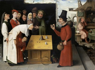De Charlatan door Hieronymus Bosch