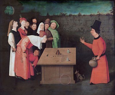 De Goochelaar door Hieronymus Bosch