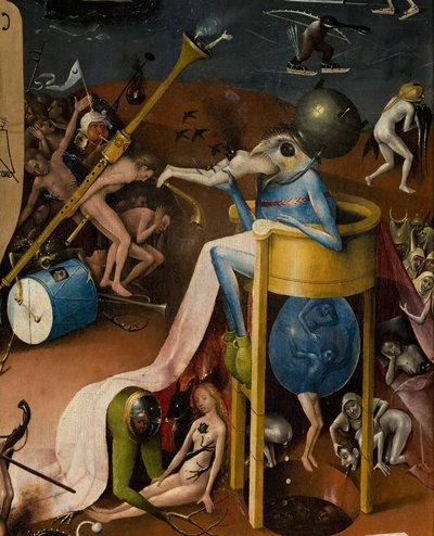 De Tuin der Lusten, 1490-1500 door Hieronymus Bosch