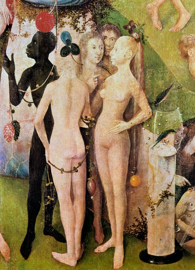 De Tuin der Lusten (detail), c. 1500 door Hieronymus Bosch