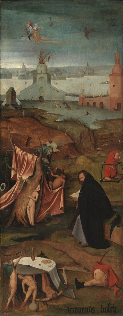 De Verleiding van Sint Antonius door Hieronymus Bosch