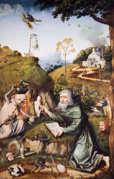 De Verzoeking van Sint Antonius door Hieronymus Bosch