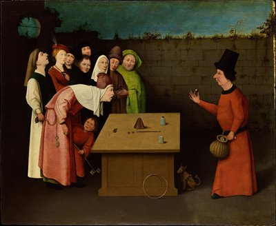 De Goochelaar door Hieronymus Bosch and workshop