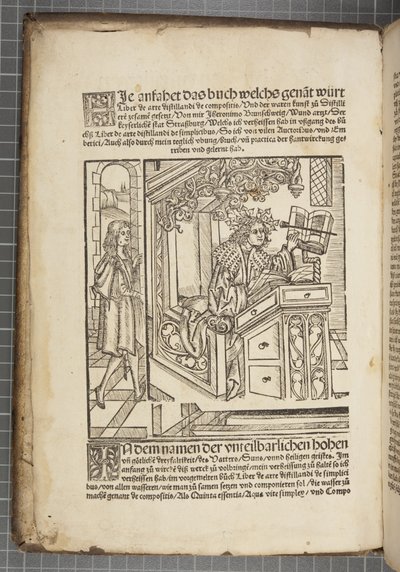 Das Buch zu Distillieren door Hieronymus Brunschwig