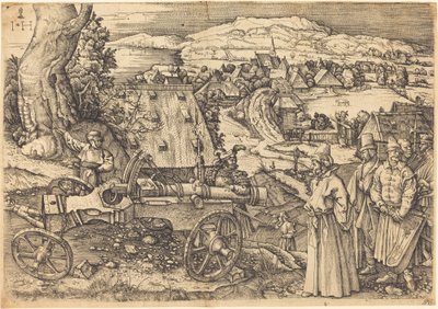 Het Grote Kanon door Hieronymus Hopfer after Albrecht Dürer