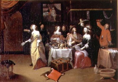 De Galante Reünie door Hieronymus Janssens